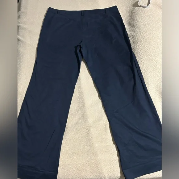 GAP Khakis Dark Blue 18 Long NWOT - Picture 4 of 6